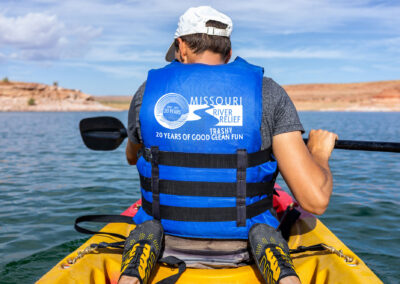 Missouri River Relief 20-Year Anniversary Logo